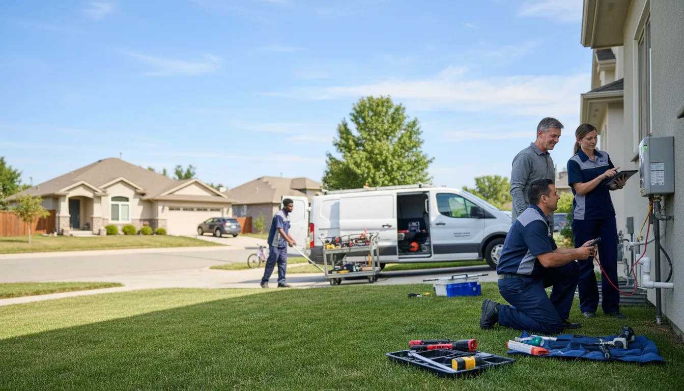 Tankless water heater service in Norwalk, CA